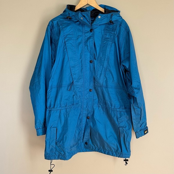 REI Jackets & Coats Vintage Rei Jacket Womens Extra Large Sz 2 Blue